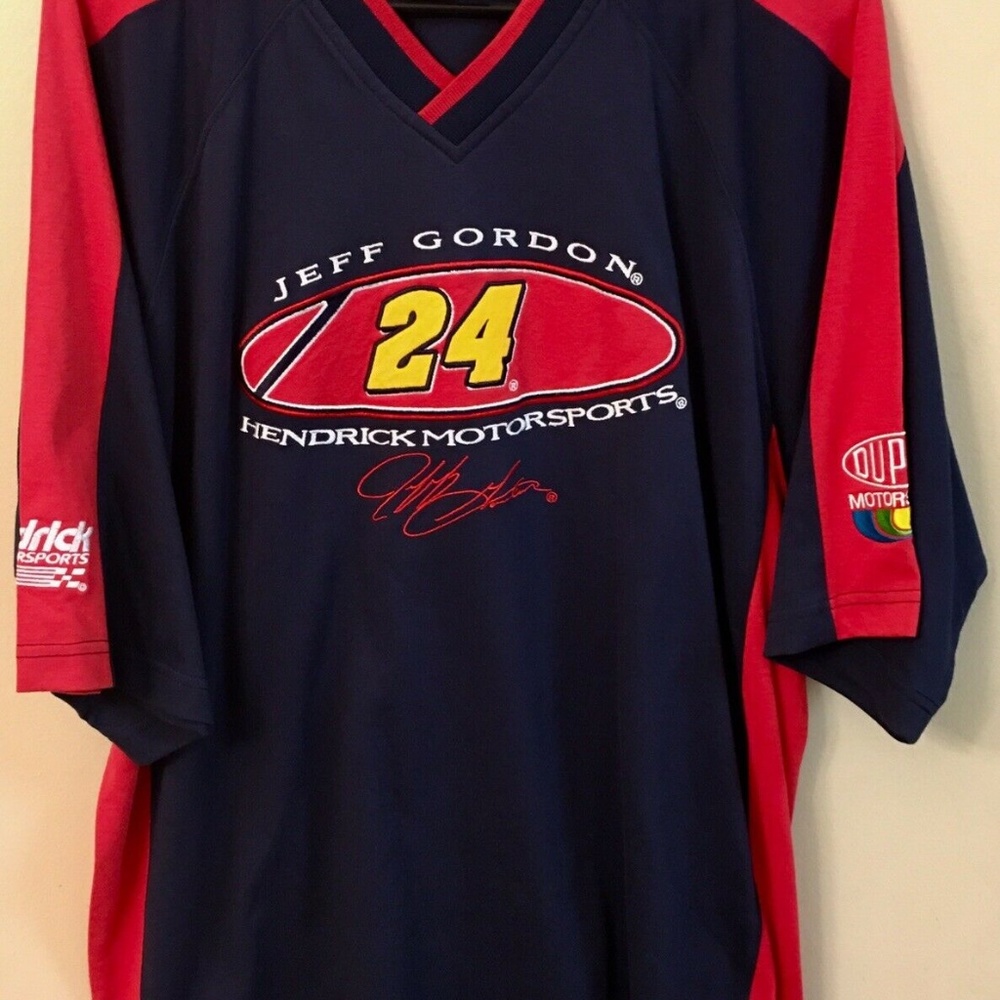 Vintage Jeff Gordon DuPont NASCAR Large Shirt